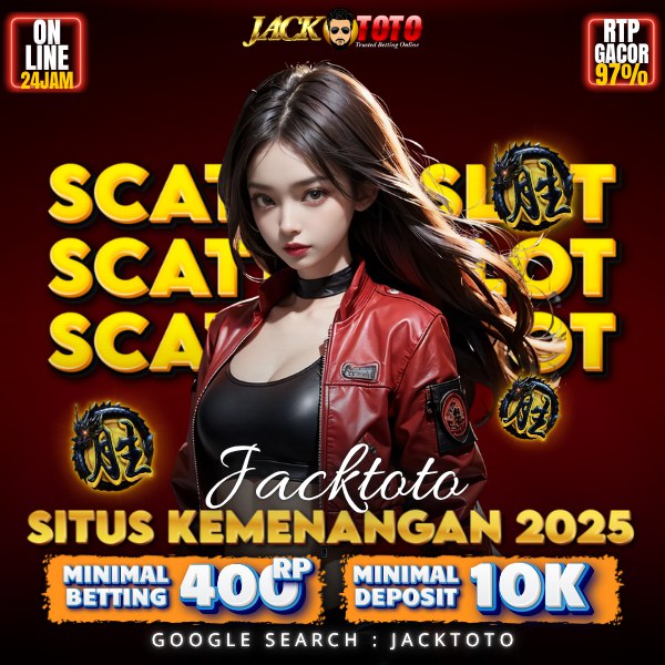 JACKTOTO ✈️ Ide Terkini Situs Gacor Resmi Toto Slot & Link Rtp Online Terpilih image 1