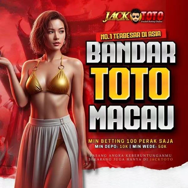 JACKTOTO: Situs Toto Macau Resmi ALD - Link Togel Online Aman Terpercaya