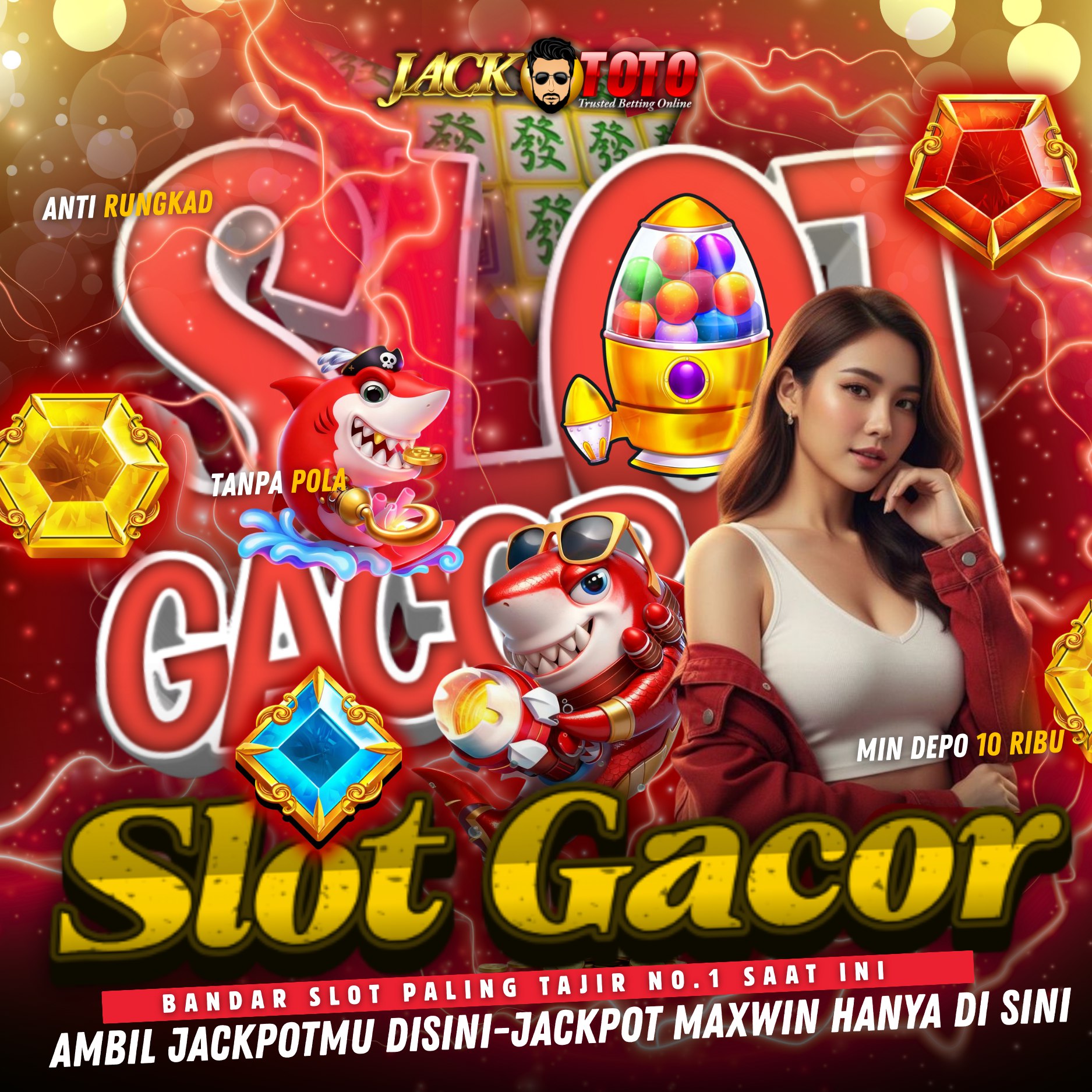 JACKTOTO : Situs Slot Togel Online Resmi 88 Bandar Top No #1 Kelas Vip