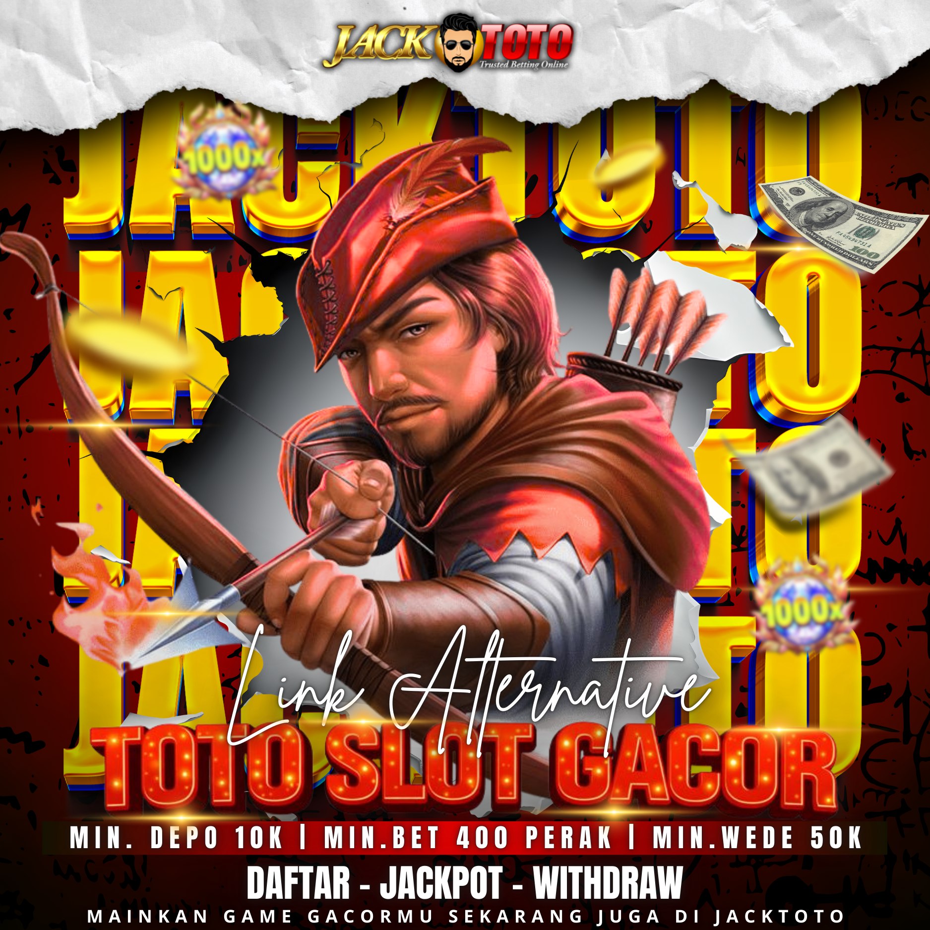 JACKTOTO Toto Togel 4D