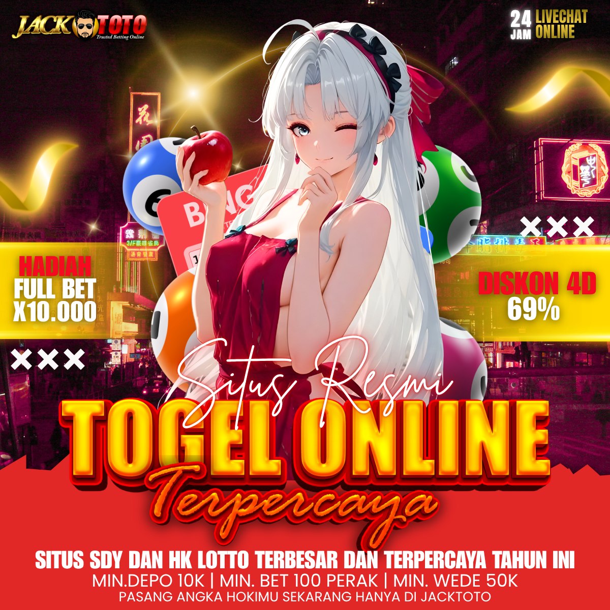 Rugi Dong ⁉️ Makanya Link Situs Togel Togel 4D & Togel Online Resmi Cuma JACKTOTO