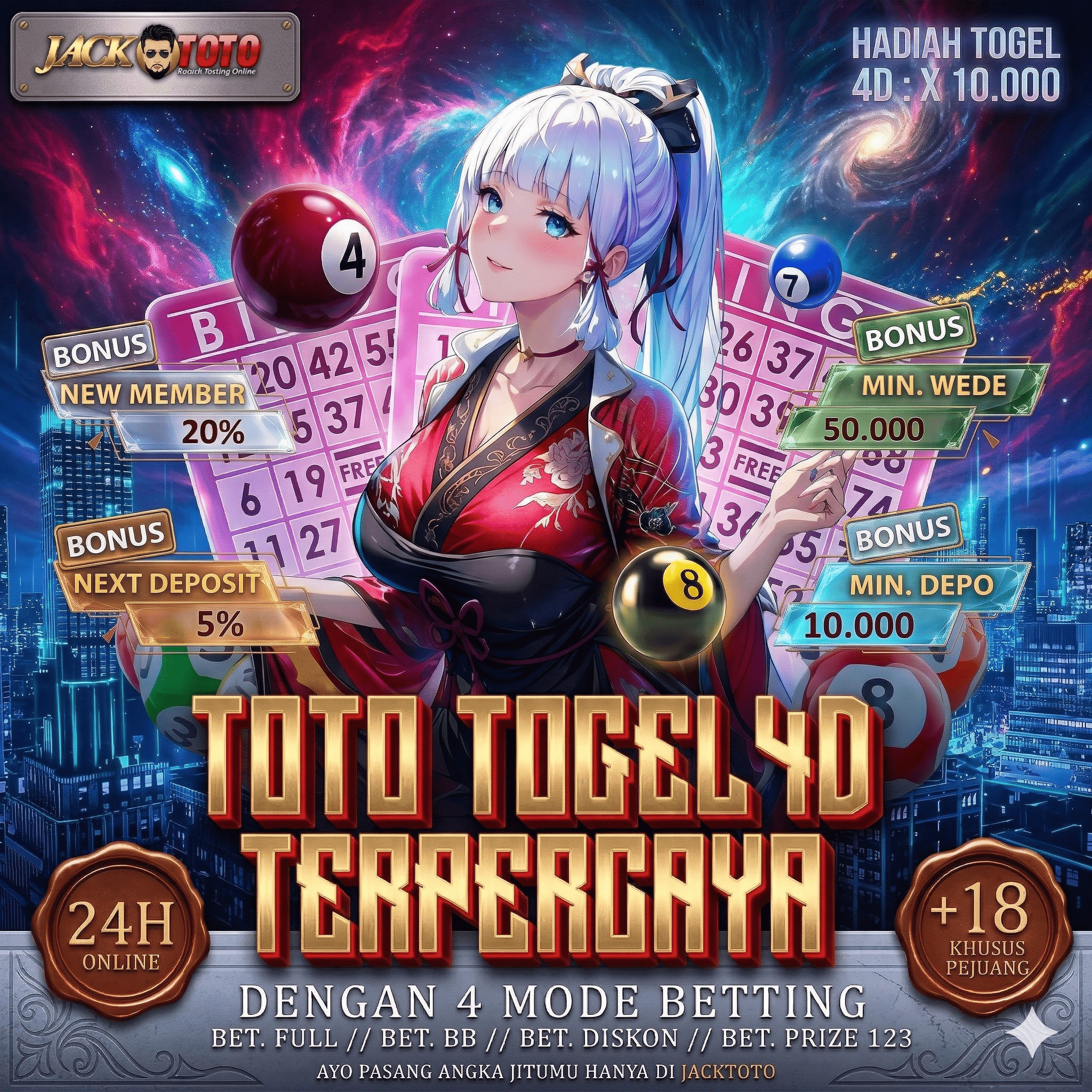 JACKTOTO: Mutu Prioritas Situs Toto Togel Online Resmi Terbaik Periode Ini