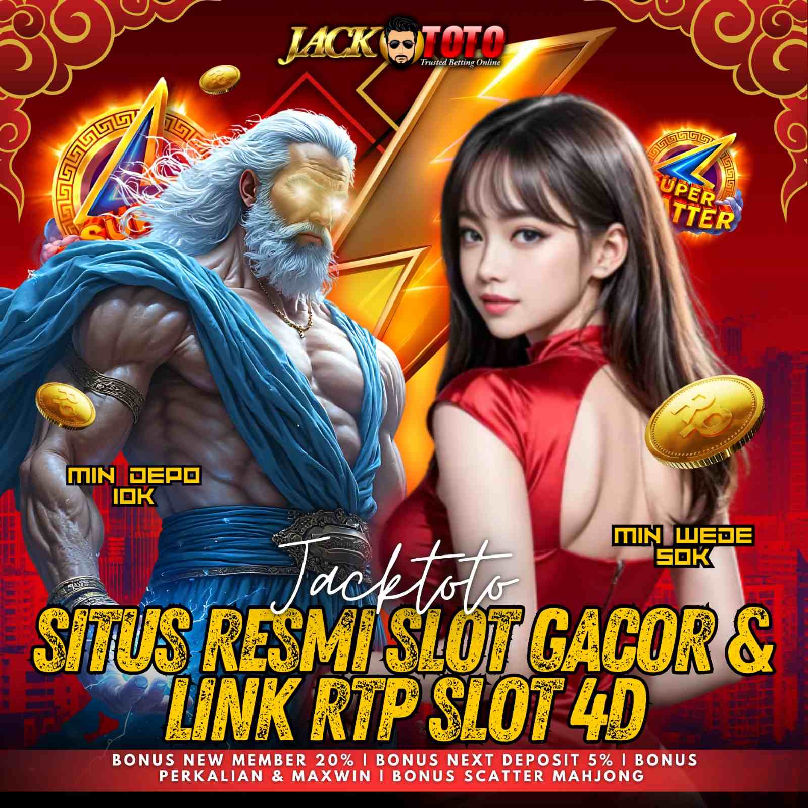 JACKTOTO ~ Login Situs Toto & Slot Gacor Resmi Gampang Menang Hari Ini