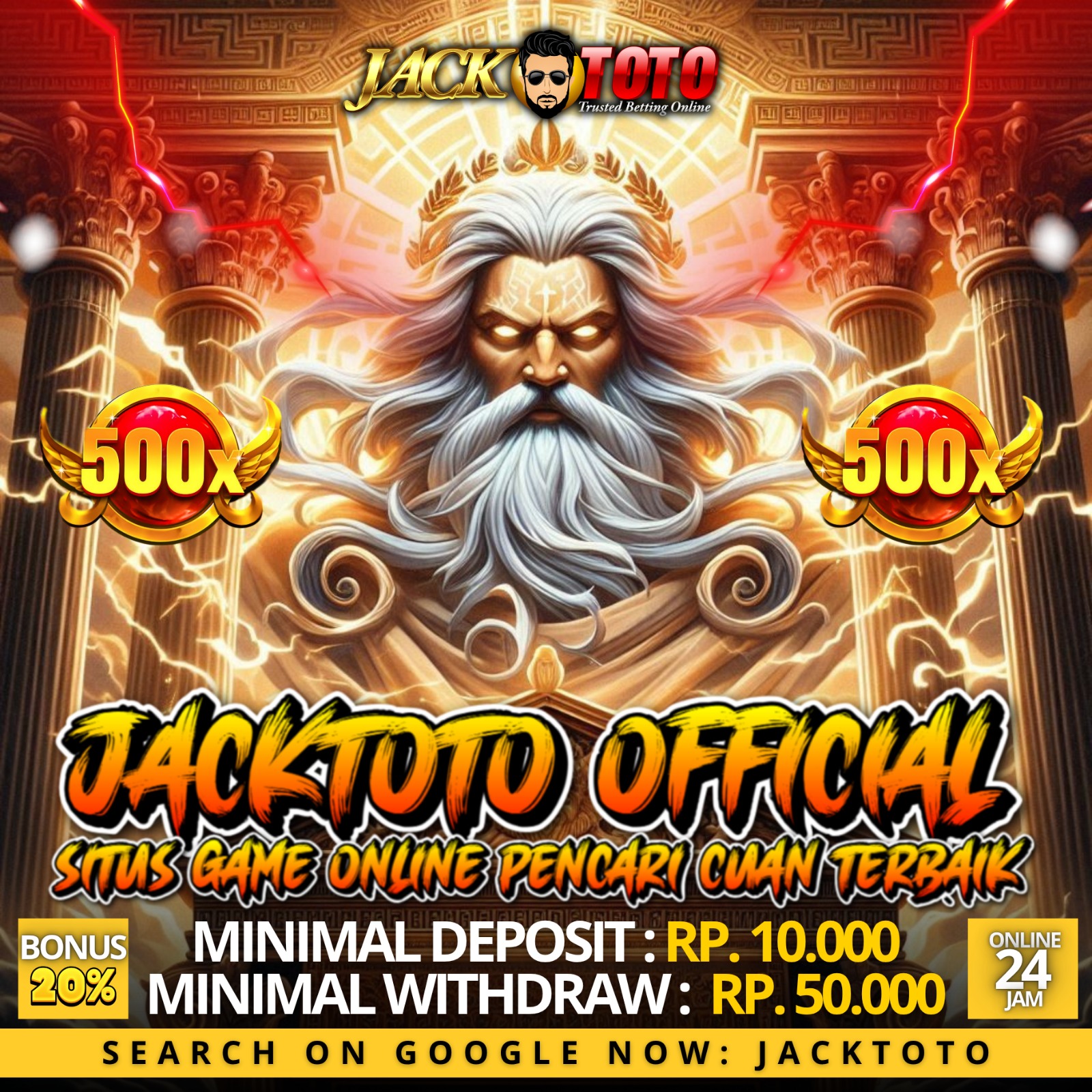 JACKTOTO OFFICIAL🔥 Situs Game Online Pencari Cuan Terbaik!